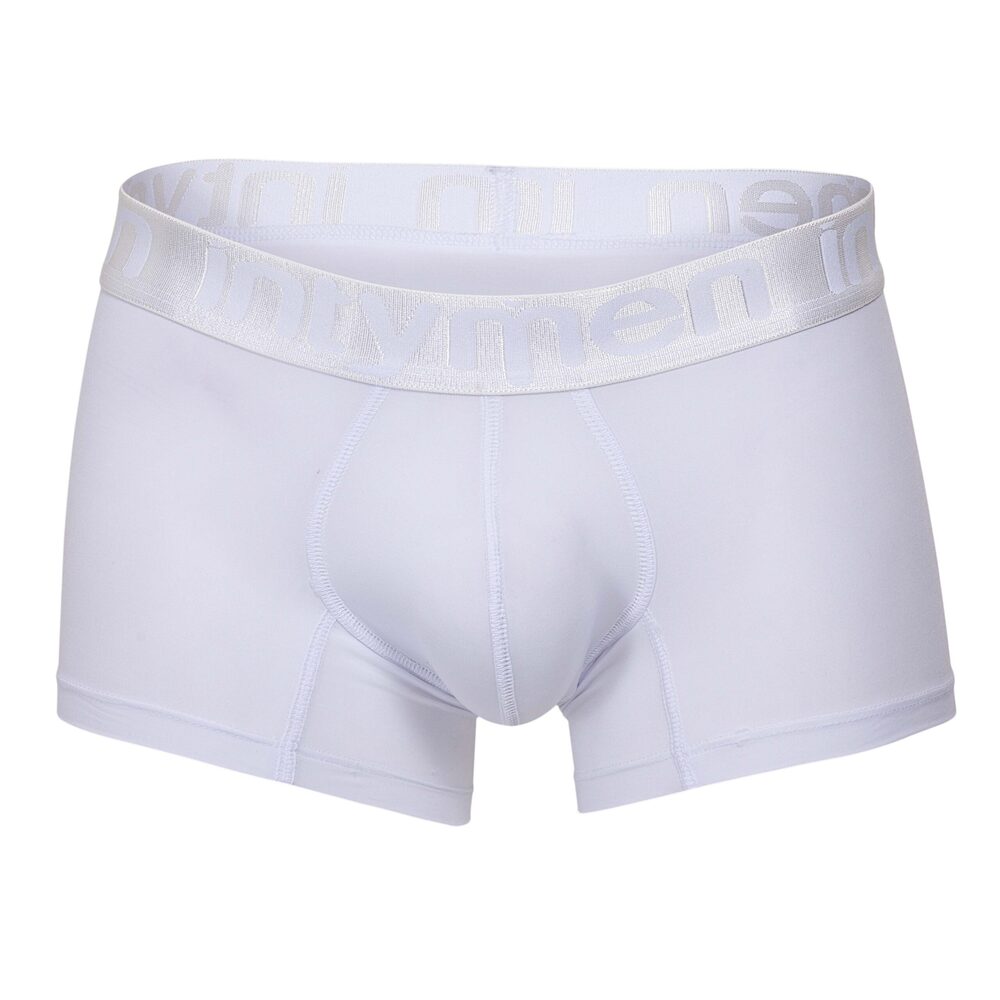 White Intymen boxer briefs with matching waistband.