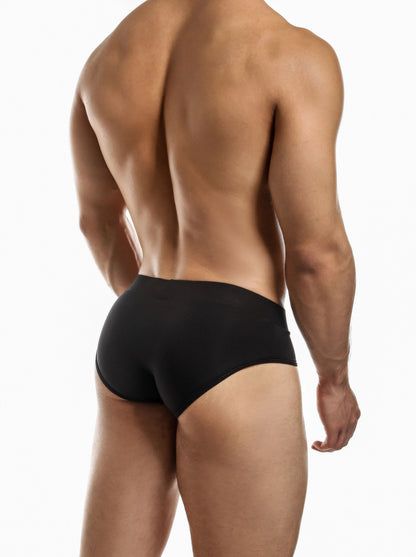 Minimalist men's briefs offering a sleek fit, soft-touch fabric, and all-day comfort.