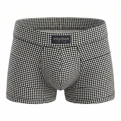 Intymen ING112 Boxer Men Black White