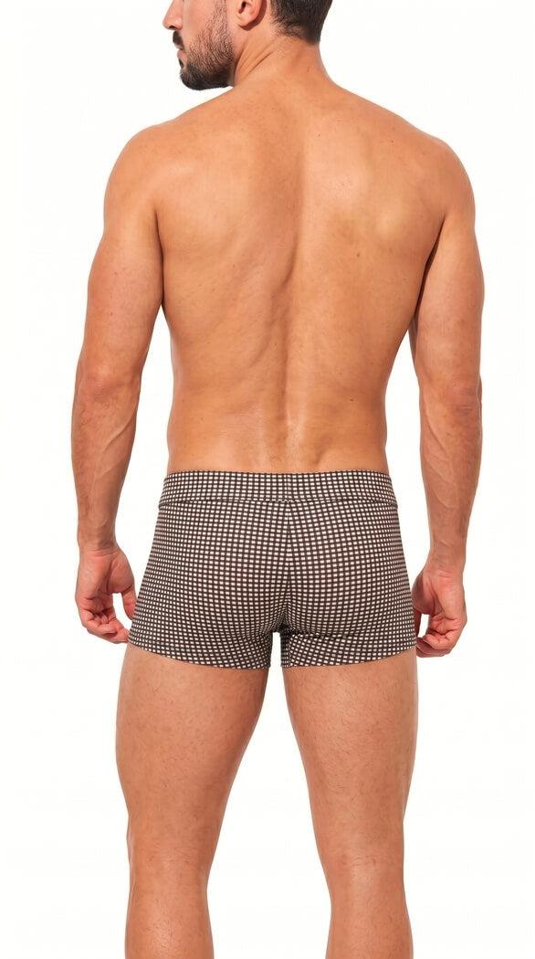 Intymen ING112 Boxer Men Black White