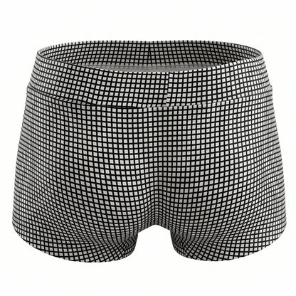 Intymen ING112 Boxer Men Black White