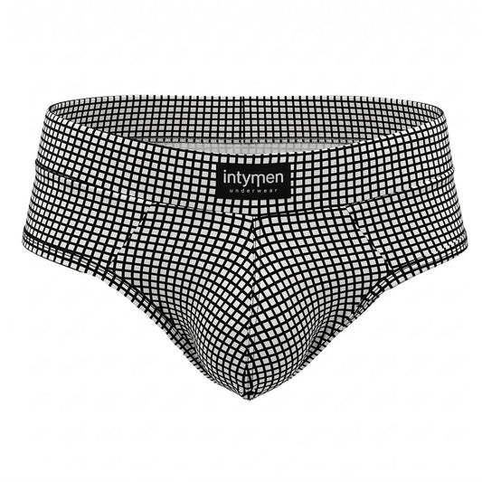 Intymen INJ124 Brief Men Black White