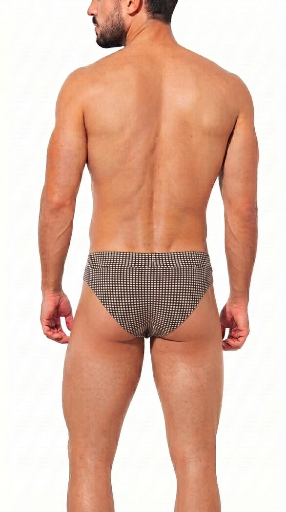 Intymen INJ124 Brief Men Black White