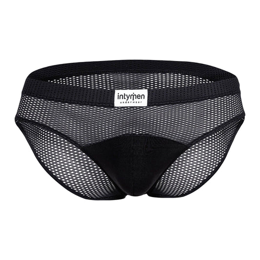 Intymen sheer navy brief.