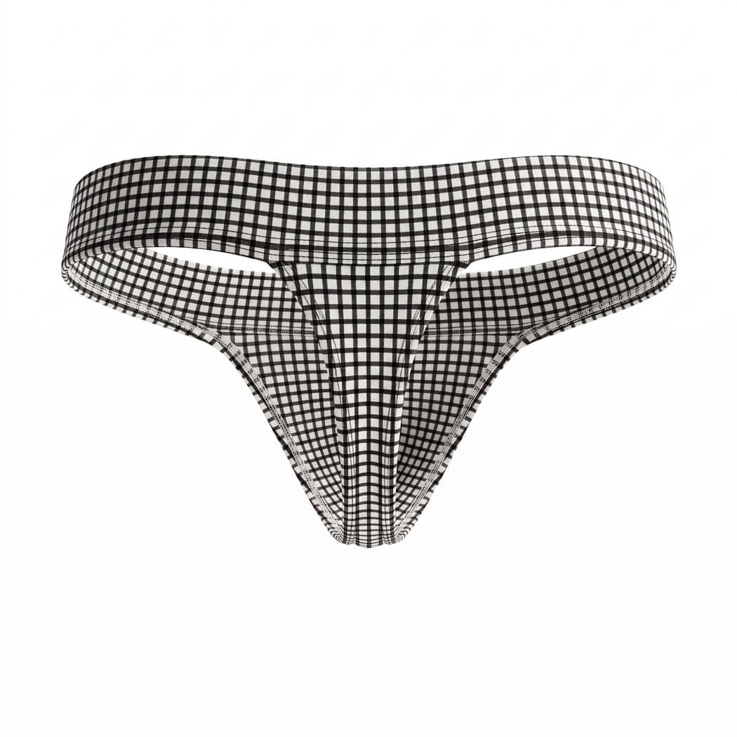 Intymen INK028 Thong Men Black White